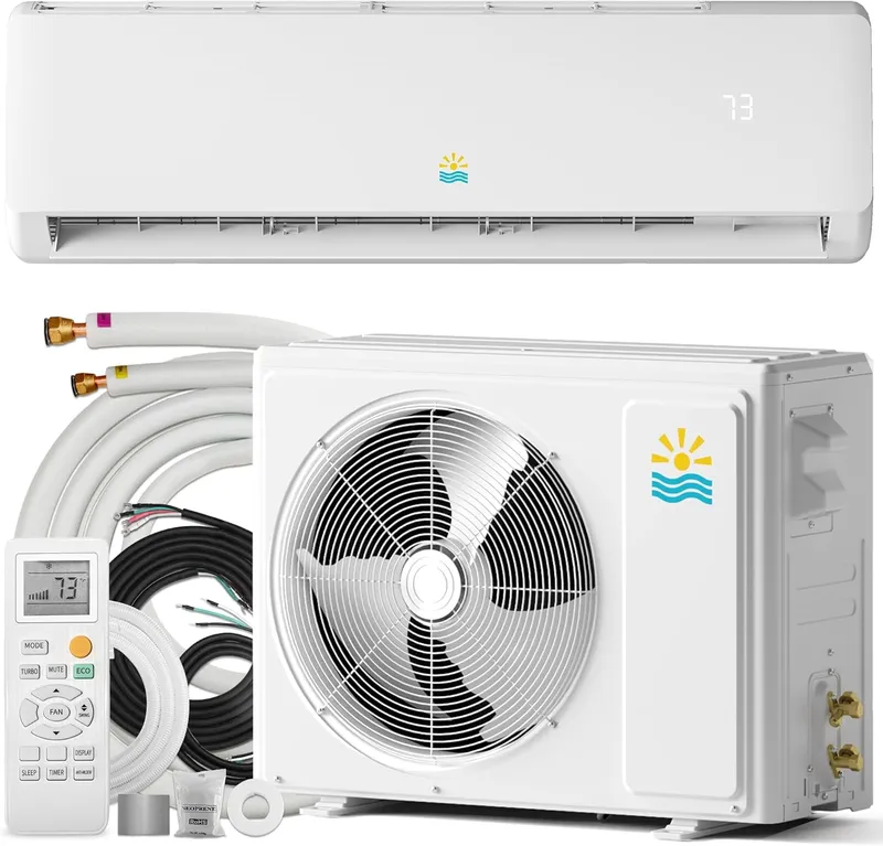 Rellytech Mini Split ACHeating System – 12000 BTU